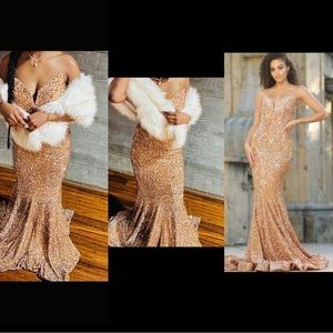 Sequin Prom Dress (only worn once)